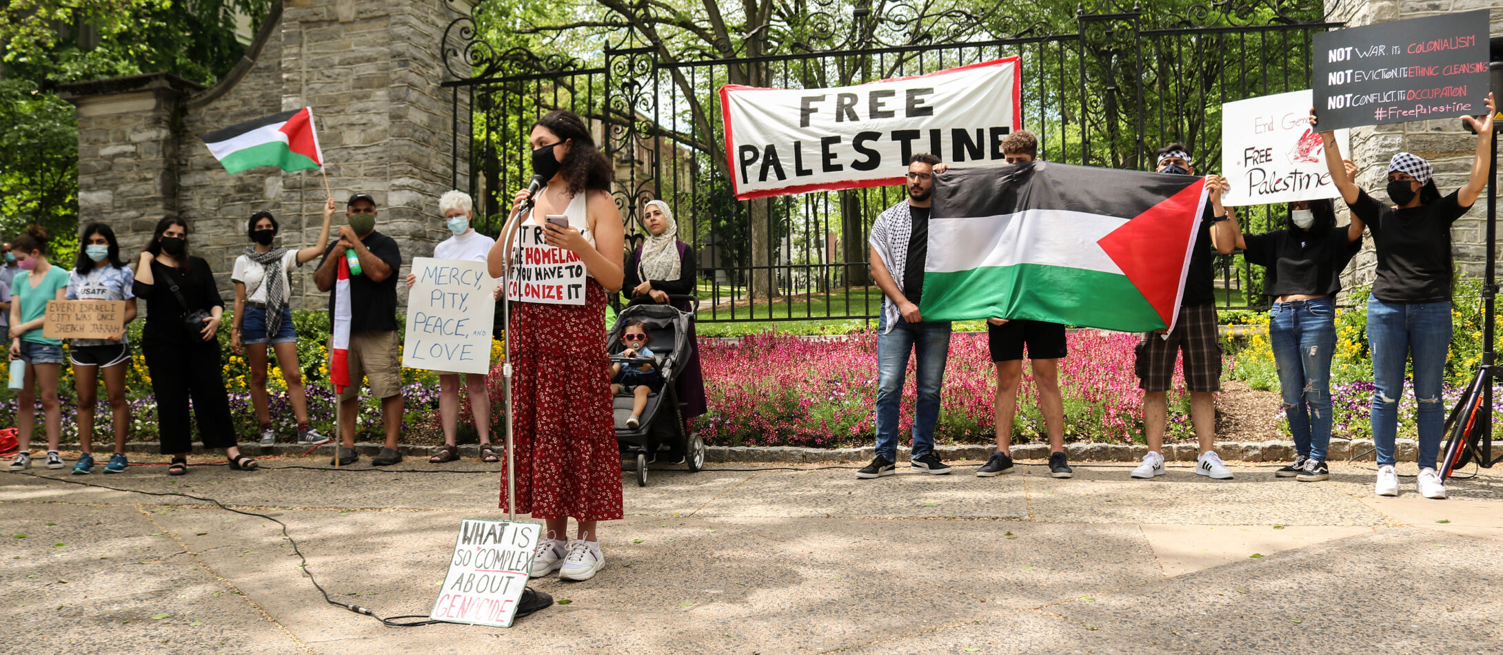 Protest for Palestine, Miranda Julia Marks